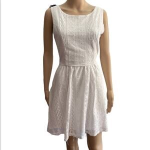 Mimi Chica Lace Dress Womens Large A-Line Casual Church Elegant